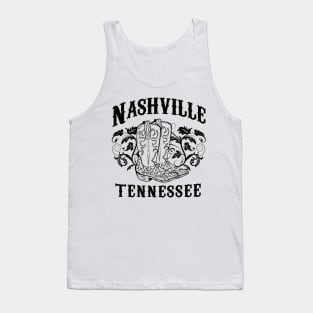 Nashville Tennessee Country Music Tank Top